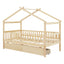 House Bed With 2 Drawers