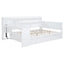Daybed With 3 Drawers USB Ports And Desk