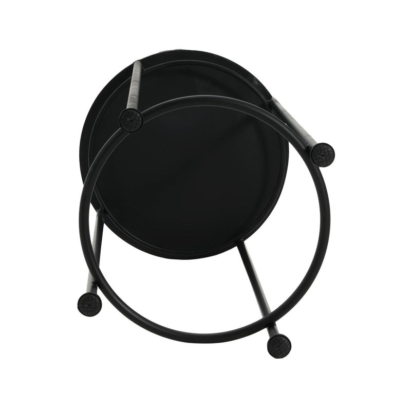 Wesley - Plant Stand - Black / Red