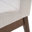 Dining Chairs With Upholstered Seat And Backrest (Set of 2) - Light Beige / Walnut