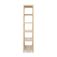Ellis - 5 Shelf Open Frame Bookcase - Natural