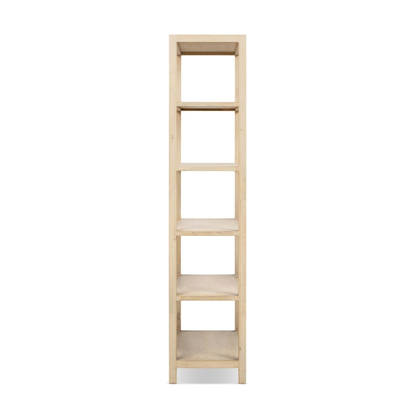 Ellis - 5 Shelf Open Frame Bookcase - Natural