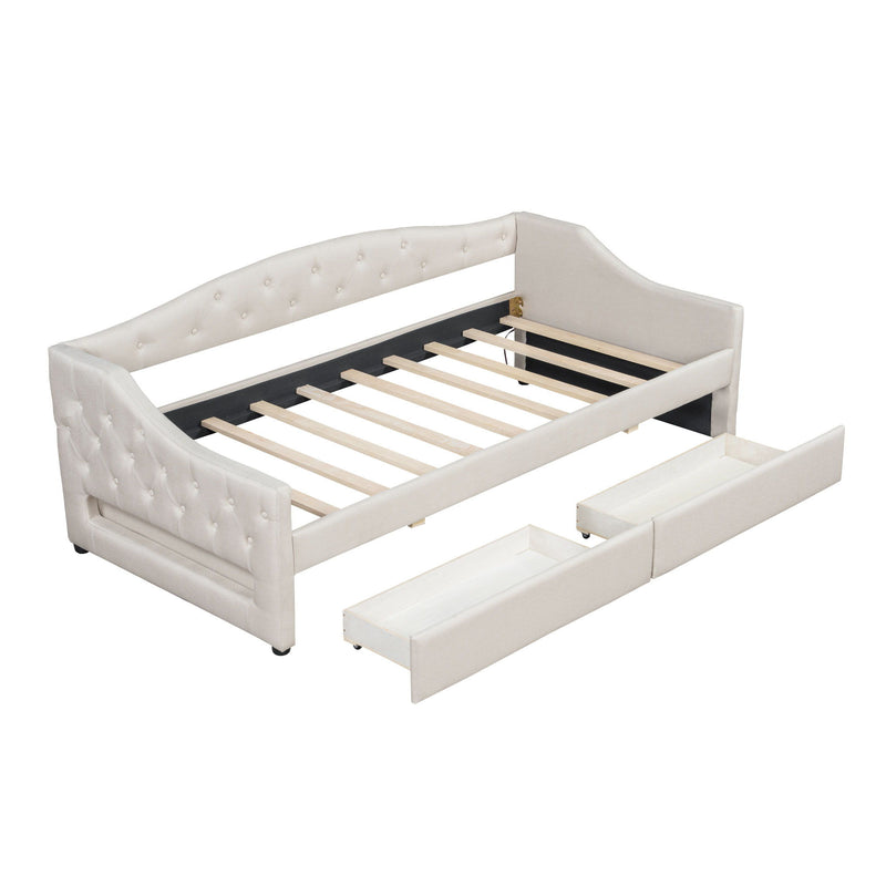 Daybed With LED Belt