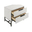 Yountville - 2 Drawer Nightstand - White