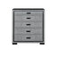 Isaiah - Upholstered Chest With LED Lighting