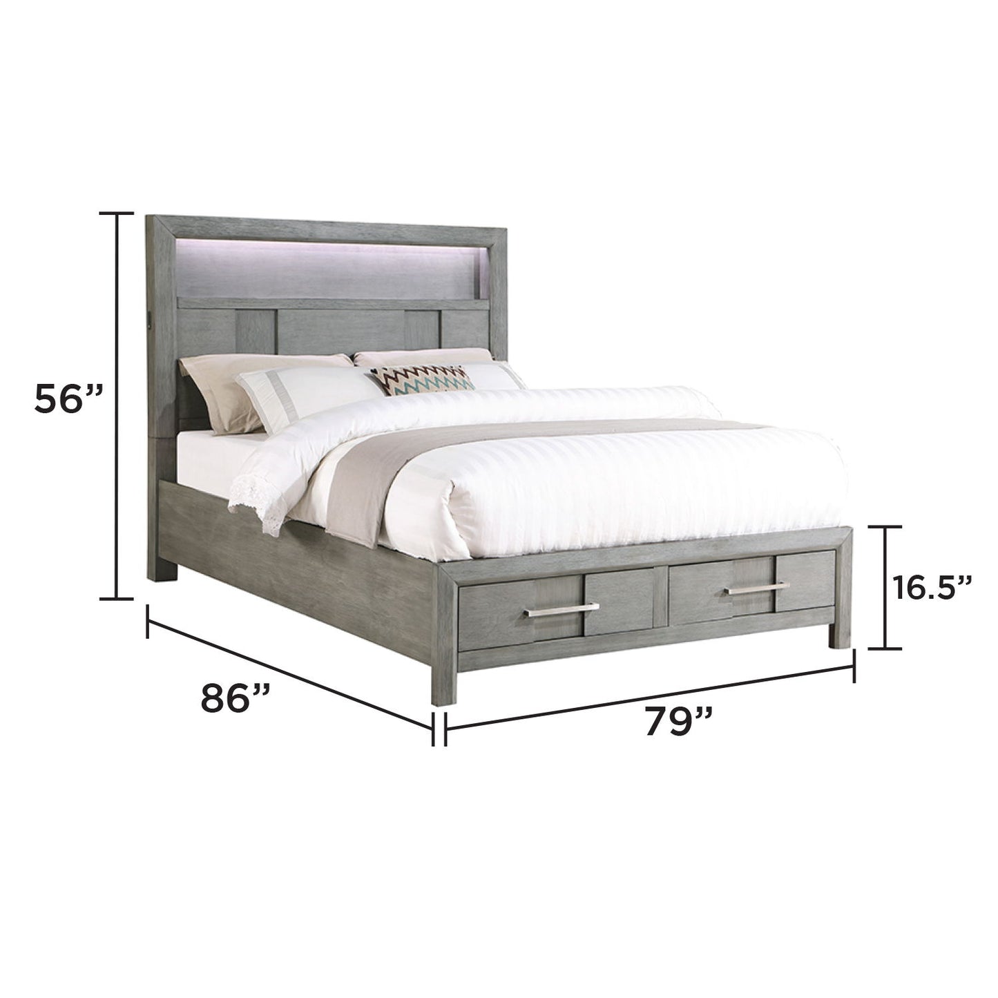 Kenzo - Storage Bedroom Set