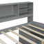 Daybed With 2 Bedside Cabinets, Upper Shelves And 4 Drawers