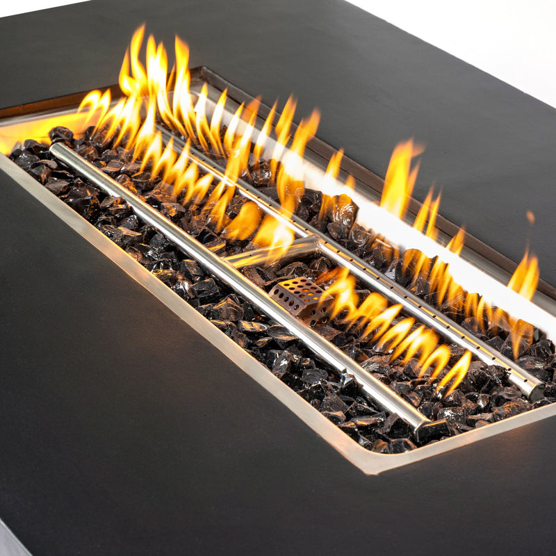 Mesa fogatero de propano/gas natural, 50,000 BTU - Carbón