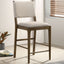 Crispin - Upholstered Counter Side Chair (Set of 2) - Brown