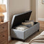Indoor Storage Ottoman Bench With Hidden Storage - Pattern