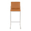 Fuji - Contemporary And Modern Elegance High Back Barstool