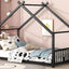 Metal House Bed