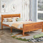 Platform Bed Frame Mattress Foundation Sleigh Bed With Headboard / Footboard / Wood Slat Suppor