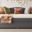 Upholstered Daybed With Light And Trundle