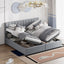 Upholstered Platform Bed With A Hydraulic Storage System