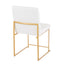 Fuji - Contemporary Stylish Frame, High Back Dining Chair (Set of 2)