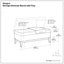 Oregon - Contemporary Storage Ottoman Bench With Tray
