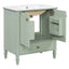 Freestanding Vanity With 1 Drawer & 2 Soft Close Doors With Door Mounted Storage