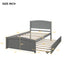 Platform Bed & Headboard, Footboard And Slat Support