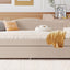 Upholstered Daybed With Storage Armrests, Trundle And Latest Integrated tooth Audio System