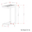 Skyler - C Side Handcrafted Table