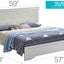Chic Elegantly Designed Transitional Bed