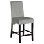 Shandra - 5 Piece Set With Counter Height Table And Stools - Black