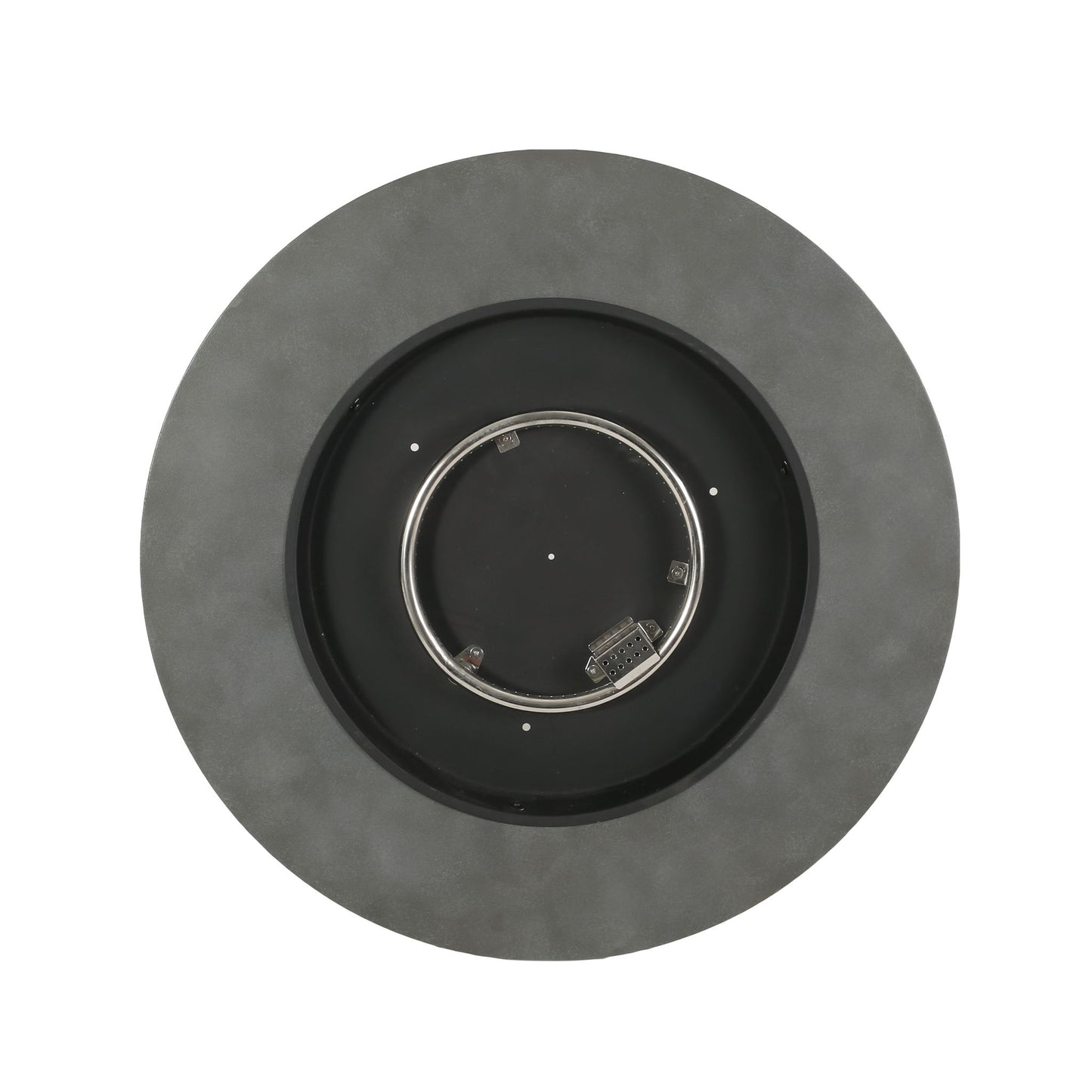 Round Iron Fire Pit With 40, 000 Btu