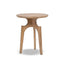 Carmel - Round Side Table - Antique Brown