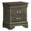 Louis Phillipe - Nightstand - Wood