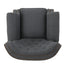 Modern Manual Push Back Recliner Chair