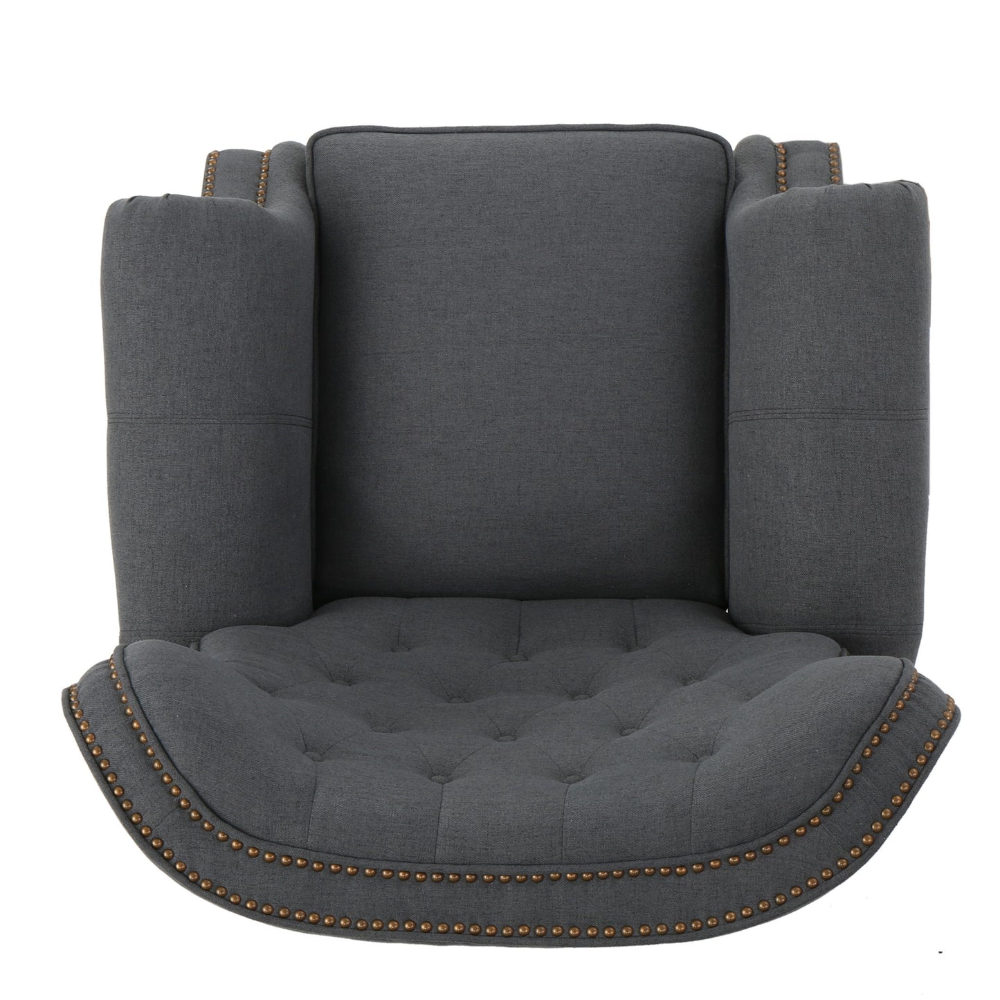 Modern Manual Push Back Recliner Chair
