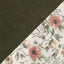Accent Chair With Unique Print Fabric