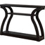 Accent Console Table For Entryway, Unique Curved Design