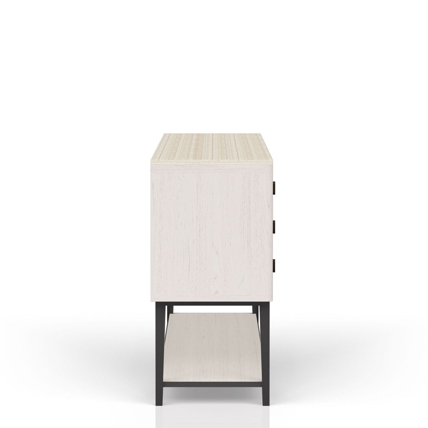 Server With Base - White