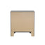 Modern 2 Drawer Nightstand - Brown - Wood