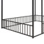 Metal Bed House Bed Frame With Fence