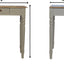Hand Painted Writing Desk - Gray