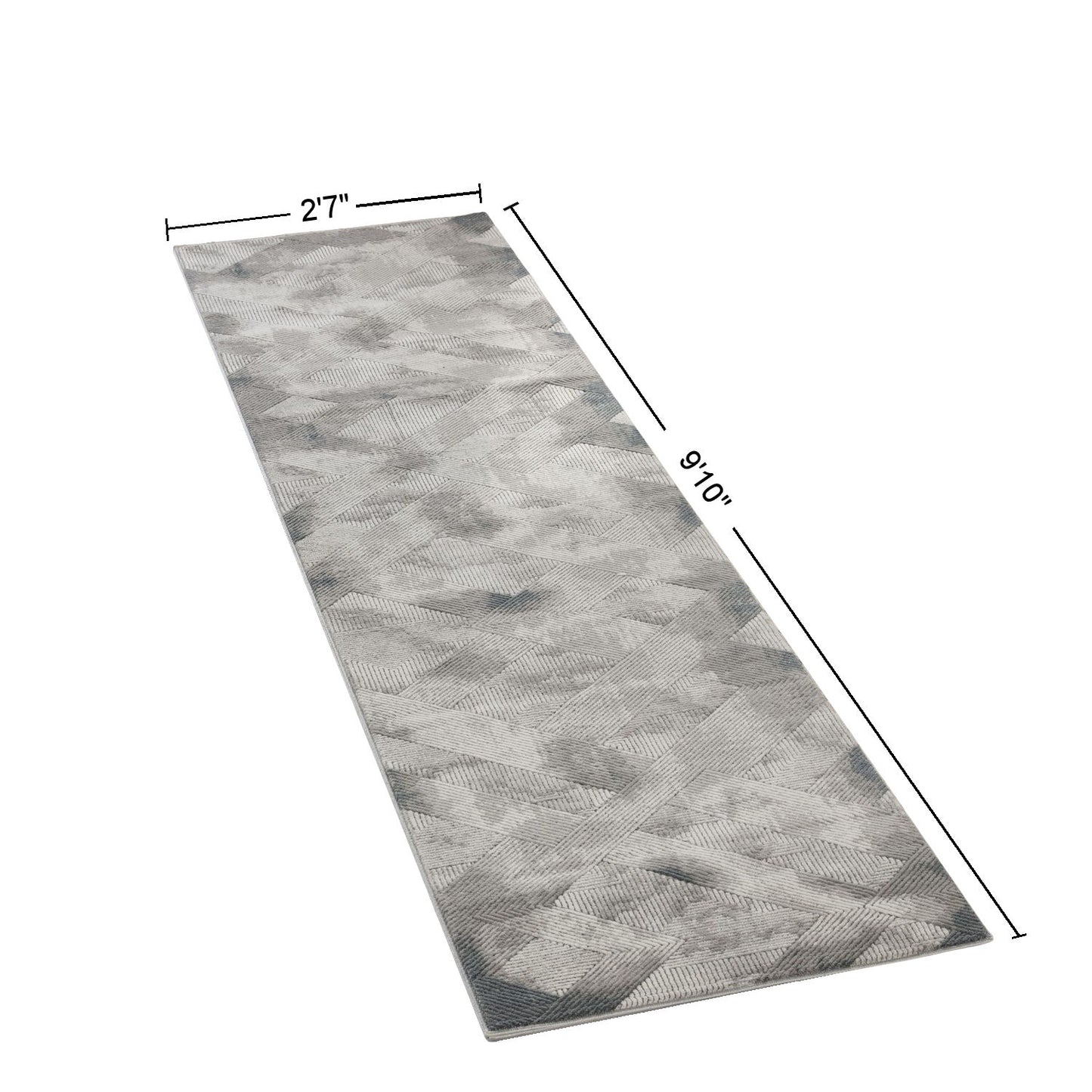Geometrix - Contemporary Rug With 3D Effect
