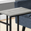 Accent Table, C - Shaped, Contemporary & Modern, Versatile Use