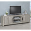 Conifer - TV Stand With Adjustable Shelves - Gray