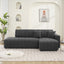 Jessica - Lamb Wool Sectional Sofa With Chaise