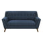 Loveseat - Blue - Fabric