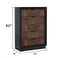 Houston - 5 Drawer Chest - Walnut