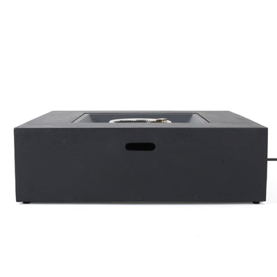 Modern 50, 000 Btu Square Fire Table With Propane Tank