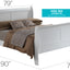 Panel Sleigh Bed