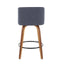 Toriano - Mid Century Modern, Counter Stool (Set of 2)