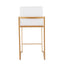Fuji - Contemporary High Back Stylish Counter Stool
