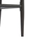 Mid Century Modern Counter Stool Set With Iron Frame