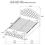 Robinette - Full Bed Upholstered Storage - Pink